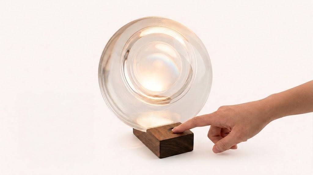 Touch to adjust the brightness.