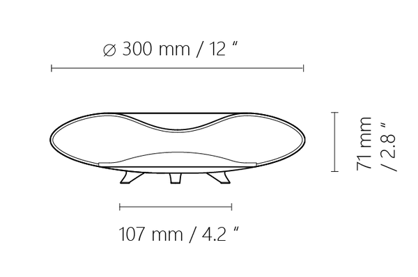 Cosmos Wall Lamp specifications diagram