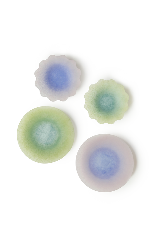 Mellow Artisan Glassware Plate & Bowl Set